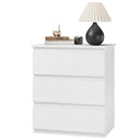 3-Drawer Nightstand with Storage – Bedroom Side Table