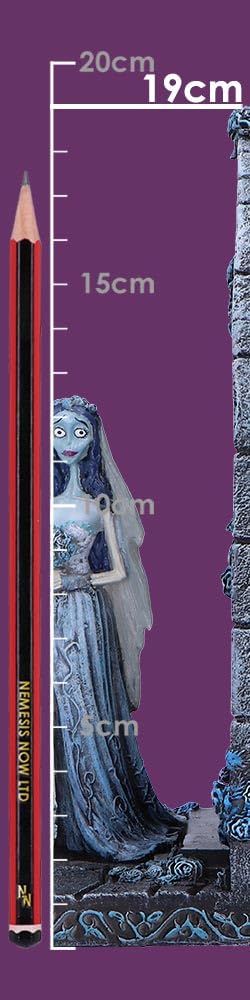 Corpse Bride Emily & Victoria Bookends – Gothic Resin Collectible Set