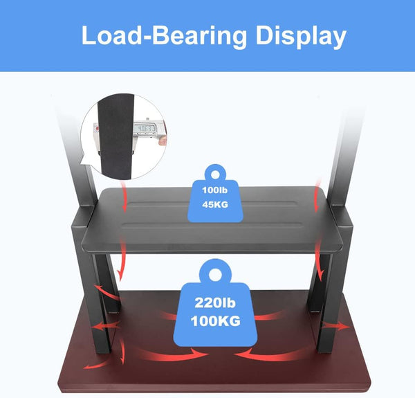 Hellsehen Mobile TV Stand,Rolling TVs Cart on Wheels Height Adjustable Heavy-Duty Floor Stand Base for 32-75 Inch LCD LED OLED Flat Panel Screens Smartboard Movable Holds up to 220lbs with Shelf