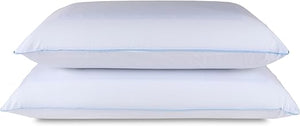 Dual Cooling Memory Foam Bed Pillow 2-Pack