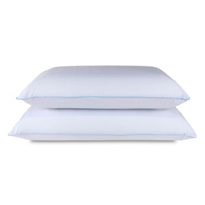 Dual Cooling Memory Foam Bed Pillow 2-Pack