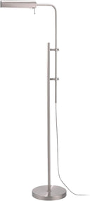 Adjustable Pharmacy Floor Lamp with Swing Arm – 10W LED