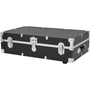 Under-Bed Storage Trunk with Wheels & Lock