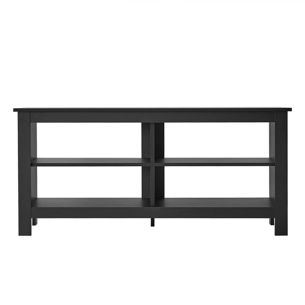 Modern TV Stand with 4 Open Shelves for TVs up to 65 Inches