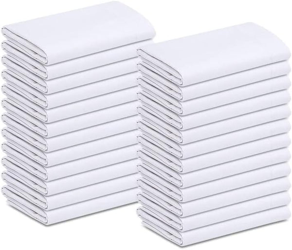 Polycotton Pillowcases Bulk Pack – Standard, Queen & King