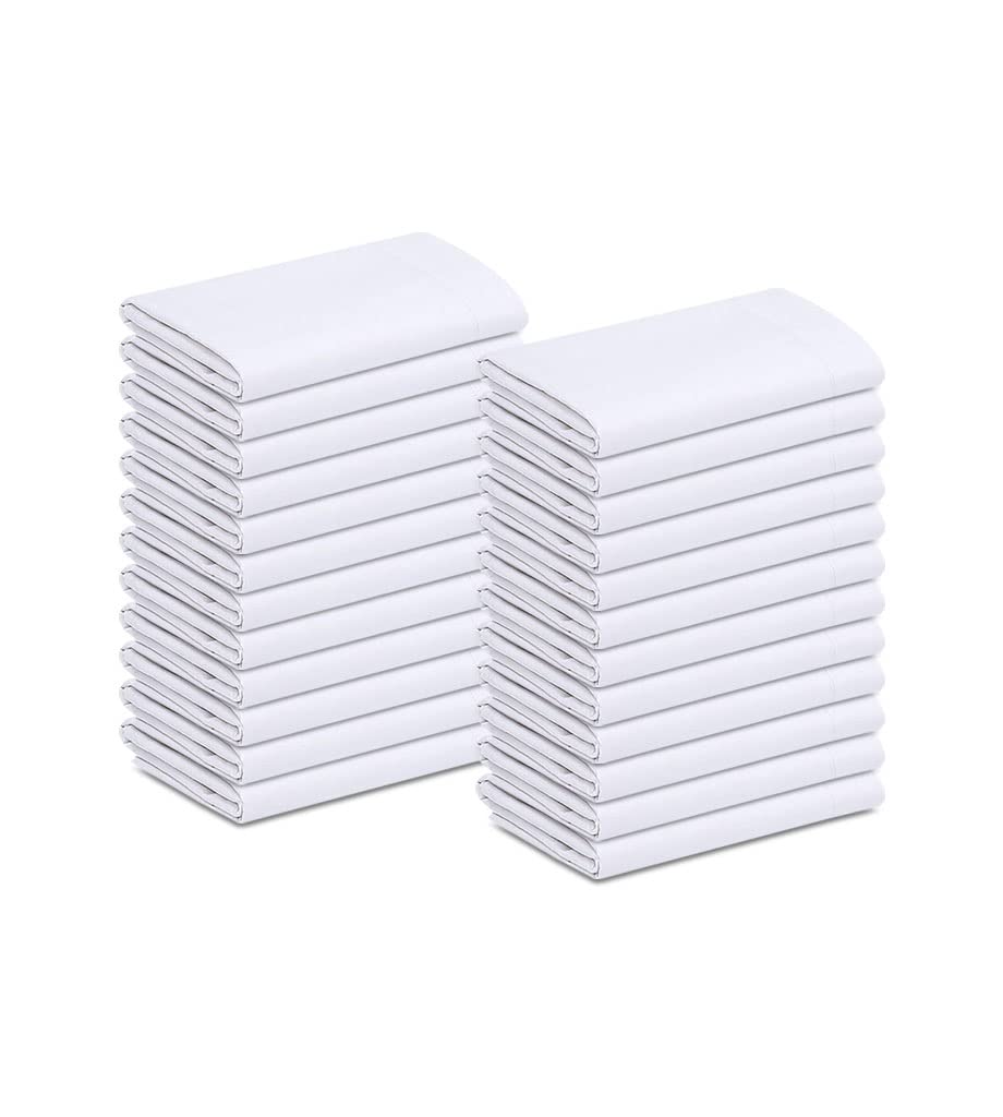Polycotton Pillowcases Bulk Pack – Standard, Queen & King