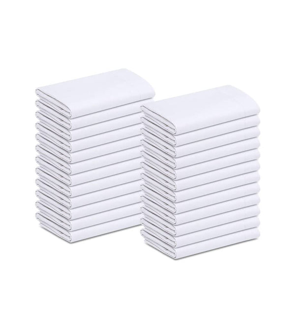 Polycotton Pillowcases Bulk Pack – Standard, Queen & King