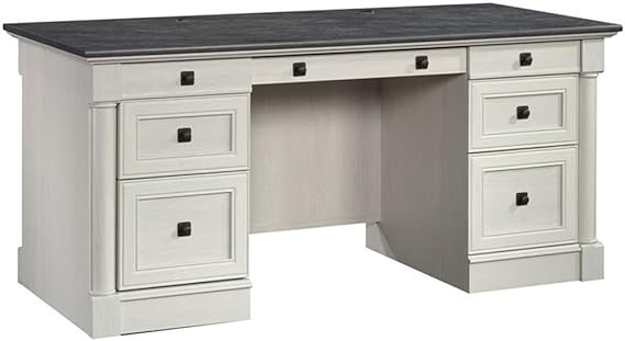 Large Executive Desk with Storage Drawers