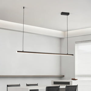 LED Linear Chandelier with Adjustable Color Temperature 3000K–6000K