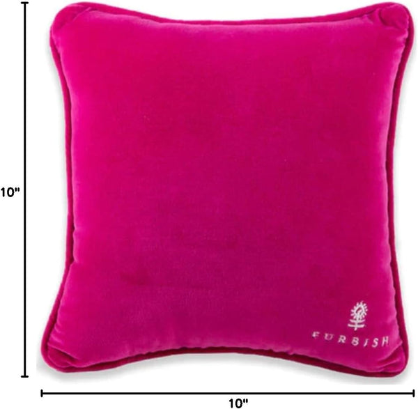 Needlepoint Decorative Throw Pillow 10" x 10"