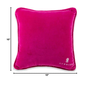 Needlepoint Decorative Throw Pillow 10" x 10"