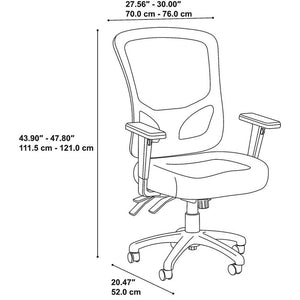 Ergonomic Mesh Executive Office Chair – High Back Multifunction with Lumbar Support