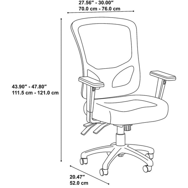 Ergonomic Mesh Executive Office Chair – High Back Multifunction with Lumbar Support