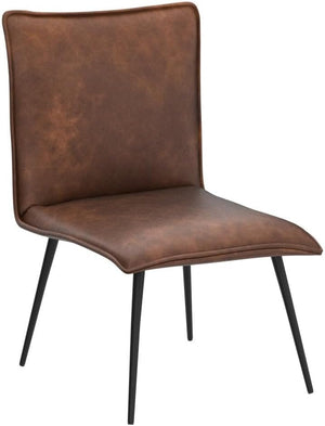 PU Leather Upholstered Dining Chairs Set of 4