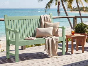 2-Person Outdoor Poly Lumber Bench