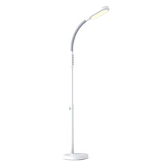 Full Spectrum LED Light Therapy Floor Lamp with Adjustable Gooseneck