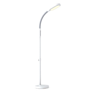 Full Spectrum LED Light Therapy Floor Lamp with Adjustable Gooseneck