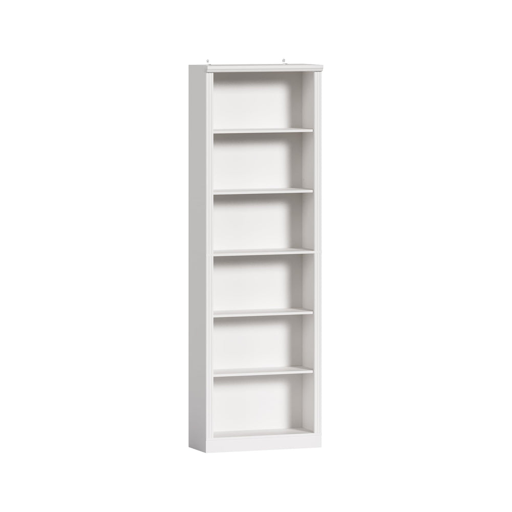75" Tall 6-Tier Bookcase with 2 Adjustable Shelves