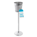 Stainless Steel Champagne Bucket with Floor Stand