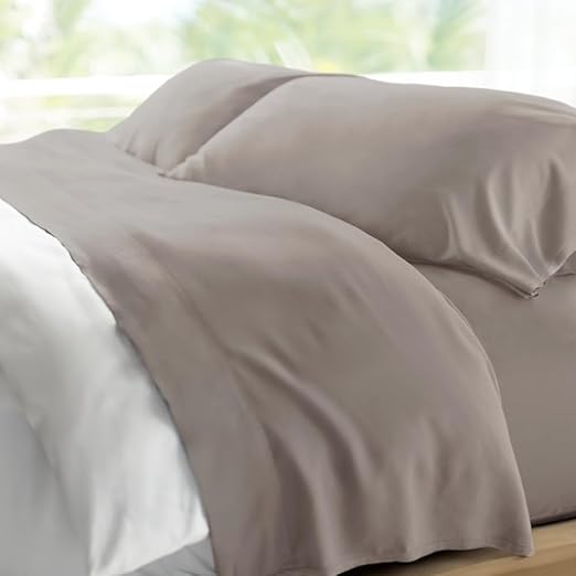Bamboo Sateen Sheet Set – 4-Piece Lyocell Bedding