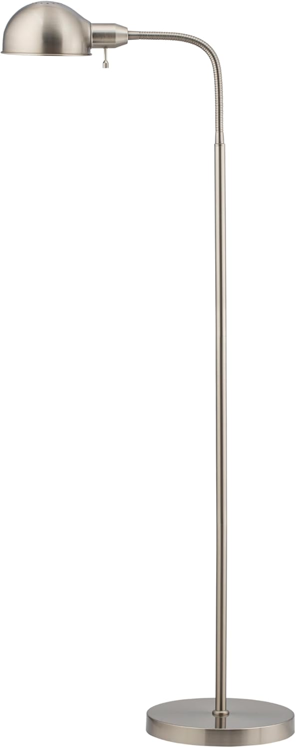 Adjustable Gooseneck Floor Lamp with Rotatable Shade