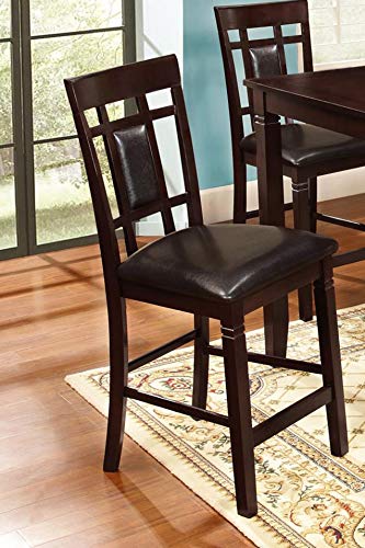 5-Piece Counter Height Dining Table and Chair Set