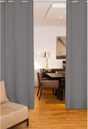 4-in-1 Soundproof Room Divider Curtain – Blackout, Thermal, Noise Reduction, Velvet Grommet