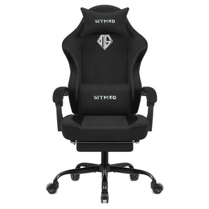 Ergonomic Gaming Chair with Pocket Spring Cushion, 350 lb Capacity, 150° Recline, Lumbar Support