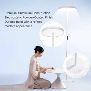 Dual-Sided Full Spectrum Floor Lamp 7200LM 4000K CRI98 with Touch Dimming