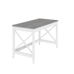 Farmhouse Writing Desk 47" | Light Grey
