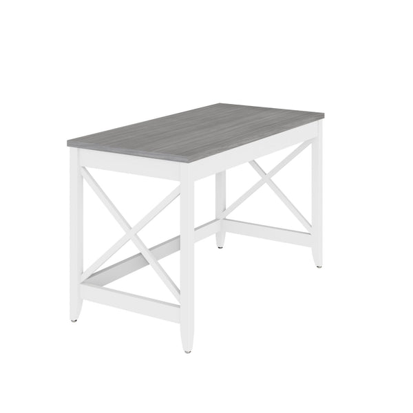 Farmhouse Writing Desk 47" | Light Grey