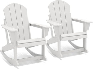 HDPE Adirondack Rocking Chair – Outdoor Porch Rocker