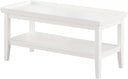Coffee Table with Storage Shelf