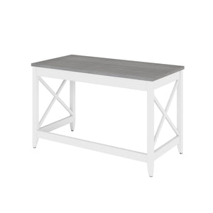 Farmhouse Writing Desk 47" | Light Grey