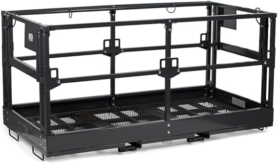 Mesh Telehandler Work Platform Safety Man Basket