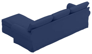 Loveseat with Chaise Slipcover – Cotton Replacement Cover