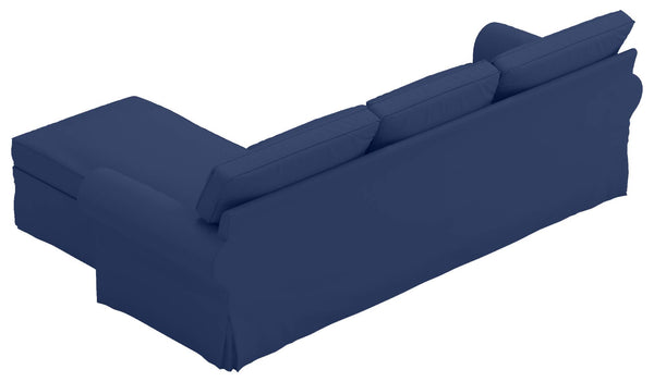 Loveseat with Chaise Slipcover – Cotton Replacement Cover