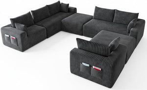 146" Modular Sectional Cloud Couch