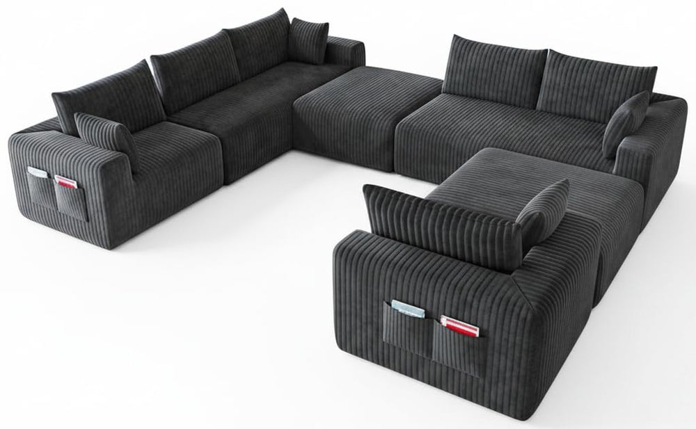 146" Modular Sectional Cloud Couch