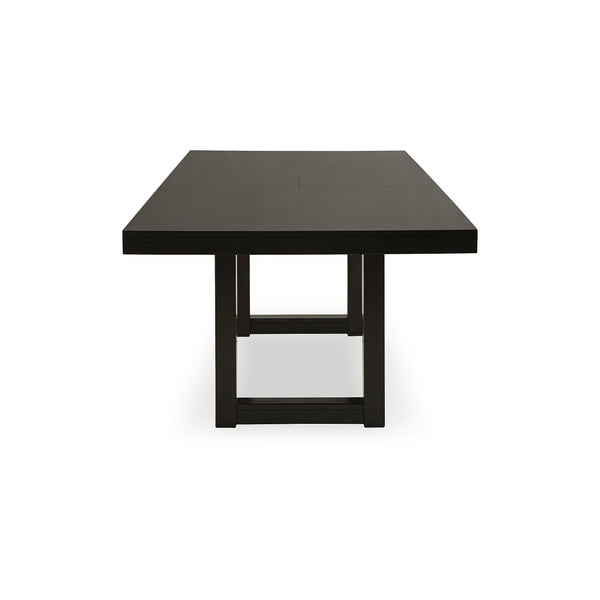 Extendable Dining Table with Sled Base