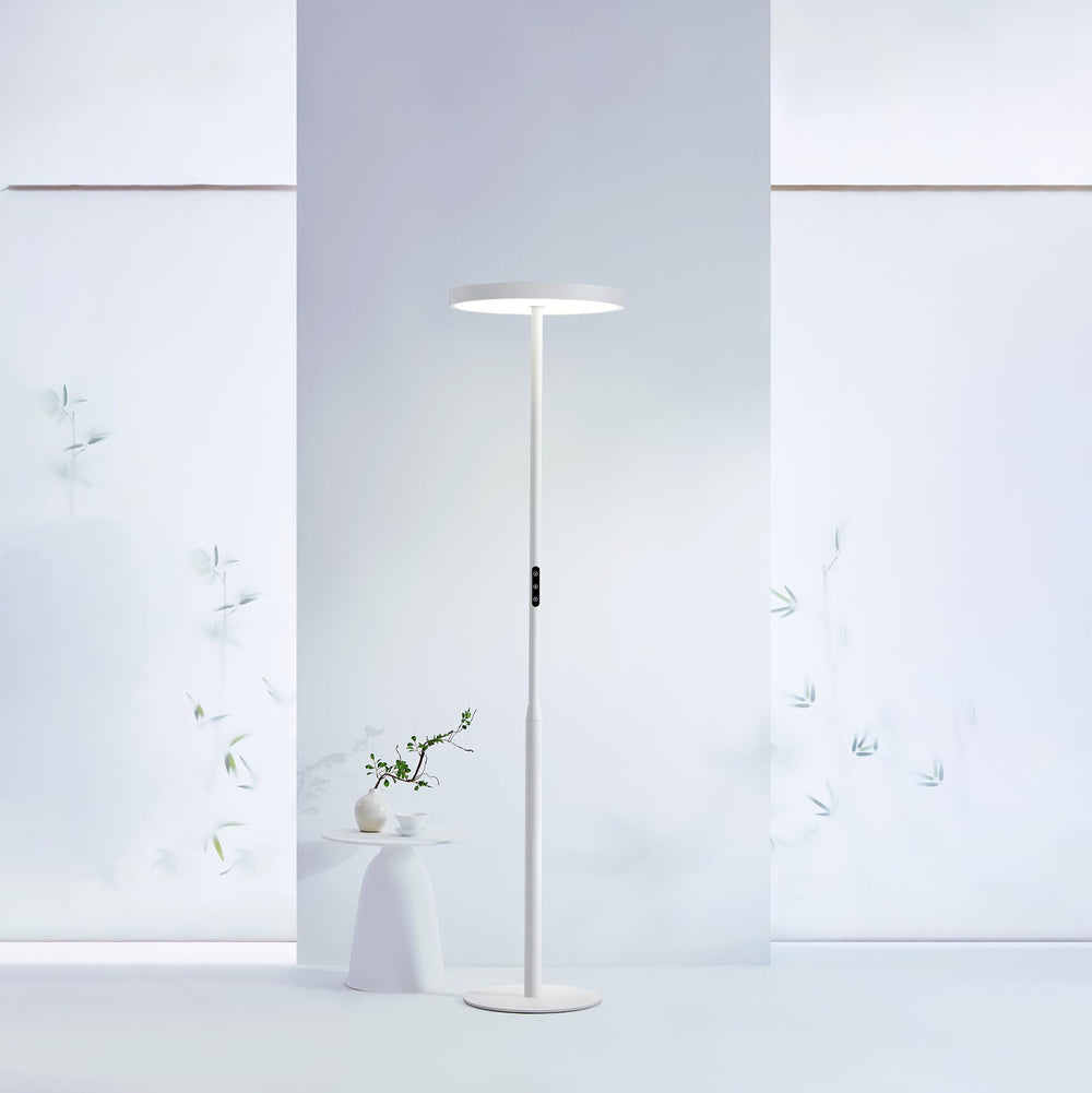 Dual-Sided Full Spectrum Floor Lamp 7200LM 4000K CRI98 with Touch Dimming