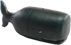 Cast Iron Whale Bookends – Set of 2