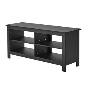 Modern TV Stand with 4 Open Shelves for TVs up to 65 Inches