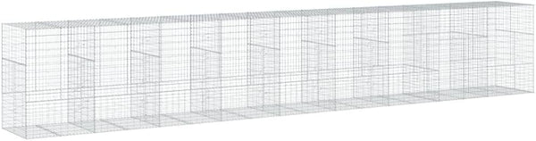 Galvanized Gabion Basket Raised Garden Bed & Retaining Wall