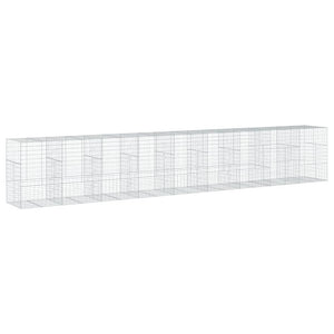 Galvanized Gabion Basket Raised Garden Bed & Retaining Wall