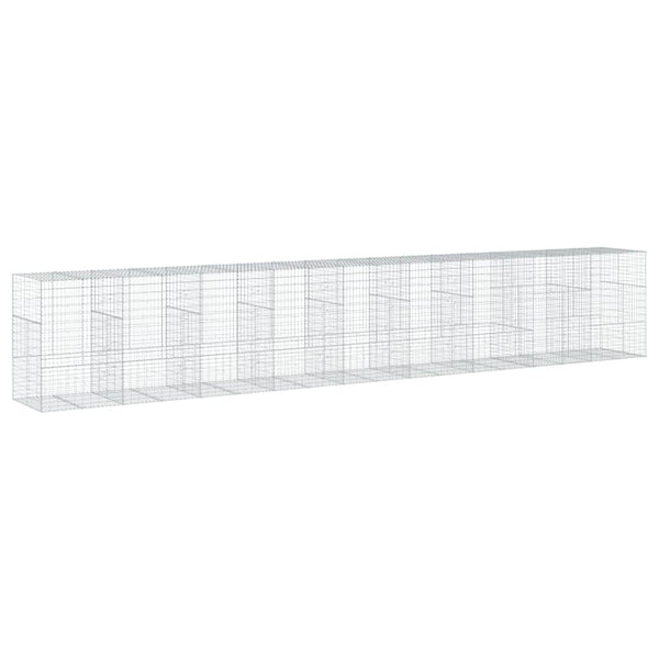 Galvanized Gabion Basket Raised Garden Bed & Retaining Wall