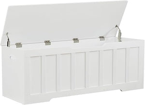 Large Storage Chest Bench with Safety Hinges