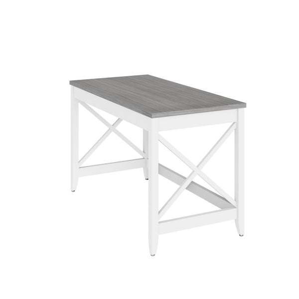 Farmhouse Writing Desk 47" | Light Grey