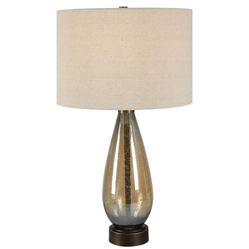 Baltic Dark Amber Glass Table Lamp