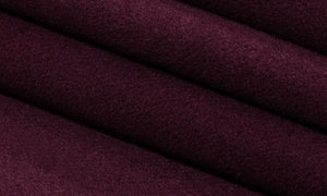 Wine Wool Blend Coating Fabric – Heavy Weight, 59" Wide